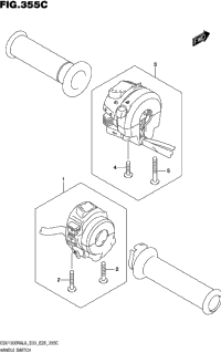 Handle Switch (Gsx1300ral6 E33)