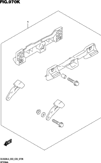 Optional (Side Case Bracket Set)