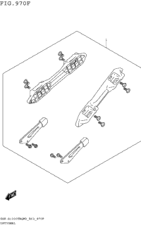 Optional (Side Case Bracket Set)