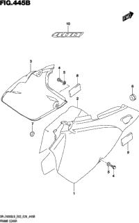 Frame Cover (Dr-Z400sl9 E28)