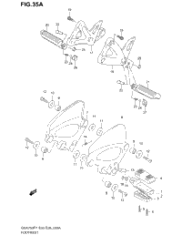 Footrest (Model K1/K2/K3)