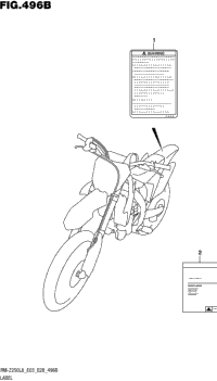 Label (Rm-Z250l6 E28)