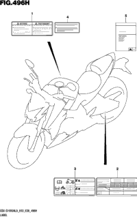 Label (Gsx-S1000azl9 E28)