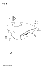 Fuel Tank (Ls650l1 E28)