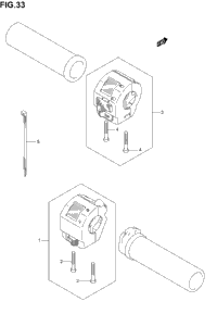 Handle Switch (Model K1/K2)