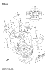 Front Cylinder Head (Model K9)