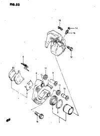 Front Calipers (Model Z)