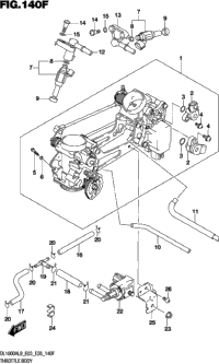 Throttle Body (Dl1000al9 E33)
