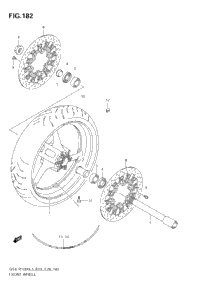 Front Wheel (Gsx-R1000zl3 E28)