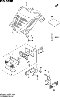 Rear Combination Lamp (Vzr1800bzl9 E33)