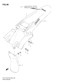 Rear Fender (Dr-Z125l E33)