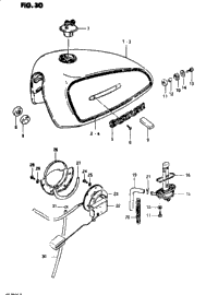 Fuel Tank (Gs750lt)