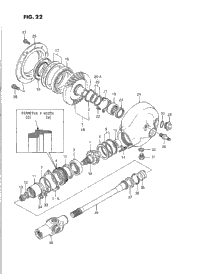 Propeller Shaft - Final Drive Gear