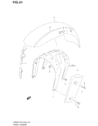 Front Fender (Model V)
