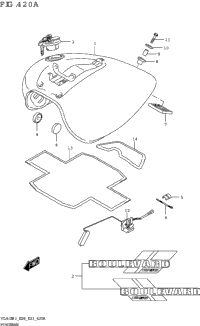 Fuel Tank (Vl800)