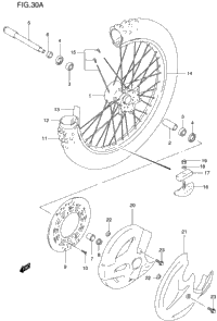 Front Wheel (Model V/W/X/Y)