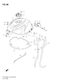 Fuel Tank (Gsx-R600l2 E03)