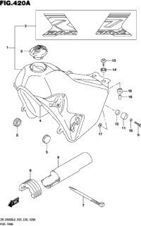 Fuel Tank (Dr-Z400sl8 E03)