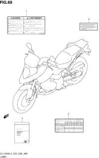 Label (Dl1000al4 E28)