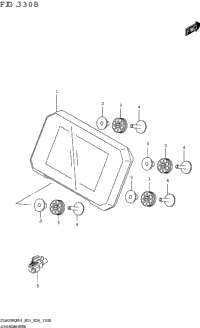 Speedometer (E03,E33)