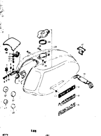Fuel Tank [ (2) Gt750k