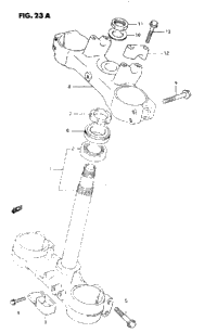 Steering Stem (Model P/R/S)