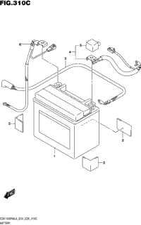 Battery (Gsx1300ral6 E33)