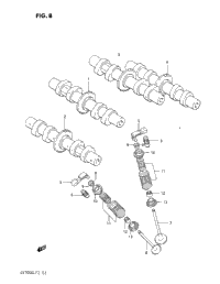 Camshaft - Valve