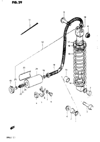 Rear Shock Absorber