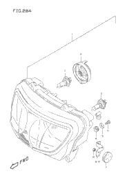 Headlamp (Model W/X)