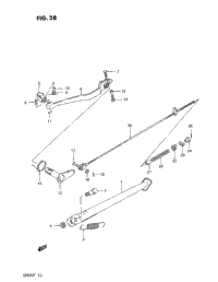 Stand - Rear Brake