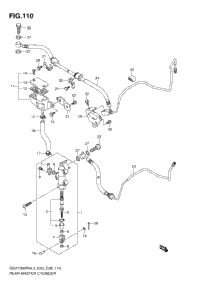Rear Master Cylinder (Gsx1300ral3 E33)