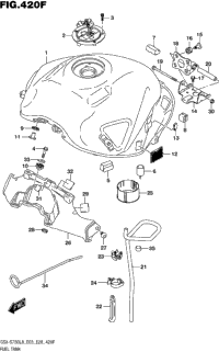 Fuel Tank (Gsx-S750al8 E33)