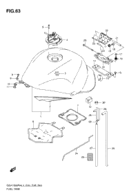 Fuel Tank (Gsx1300ral3 E03)