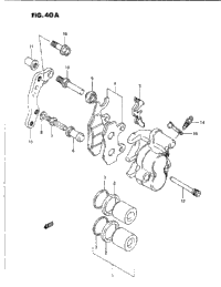 Front Caliper (Model N/P/R/S/T)