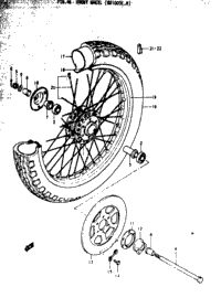 Front Wheel (Gs1000c