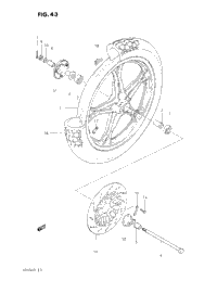 Front Wheel (Gr650d)