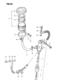 Rear Master Cylinder (Model X)