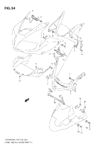 Cowling Installation Parts (Sv1000s)