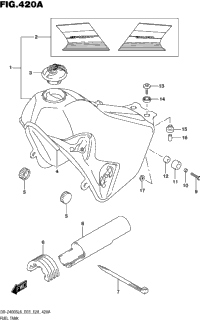 Fuel Tank (Dr-Z400sl6 E03)
