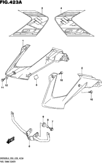 Fuel Tank Cover (30H)