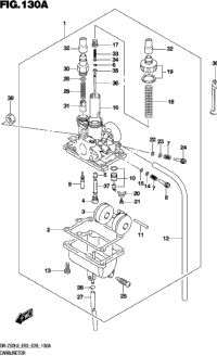 Carburetor (Dr-Z50l9 E03)