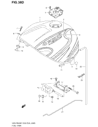 Fuel Tank (Gsx-R600zk3)