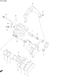 Rear Caliper (Model N/P)