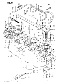 Carburetor (For Model F/F2 Of California)