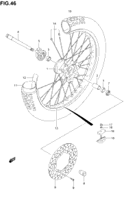 Front Wheel (Model K1/K2/K3/K4)