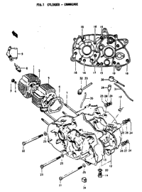 Cylinder - Crankcase