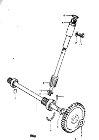 Water Pump Drive Shaft