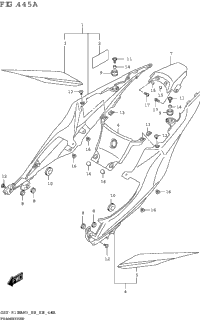 Frame Cover (Gsx-R1000a)