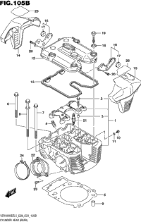 Cylinder Head (Rear) (Vzr1800bzl5 E33)